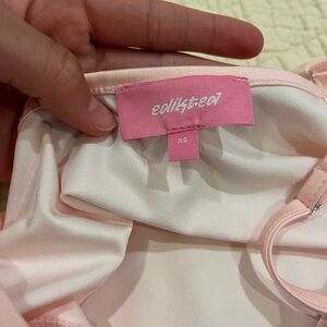 Pink Flower Edikted Tank Top